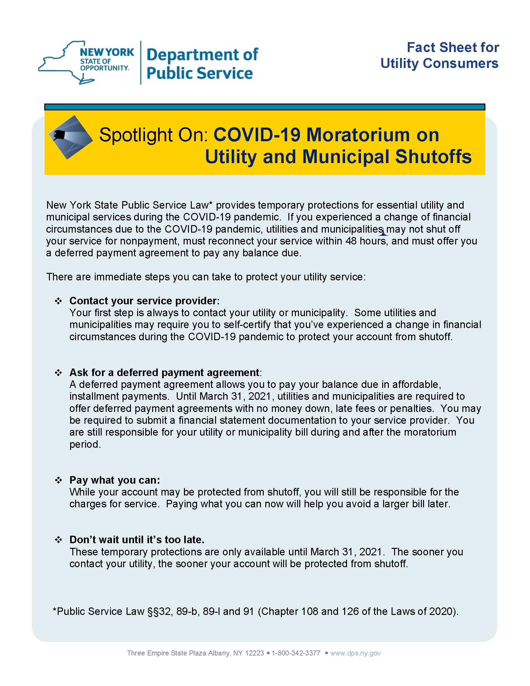 COVID-19 Utility Shutoff Guidelines Factsheet (002)_Page_1